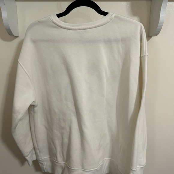 Time and Tru Cream Sweatshirt with New York City Print - Picture 2 of 3